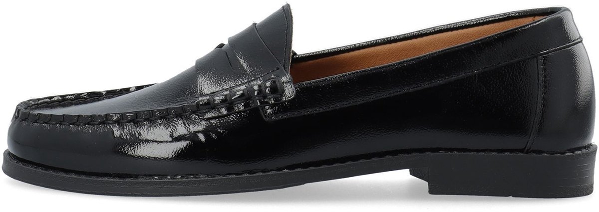 Bianco Leren loafers BIAPOP
