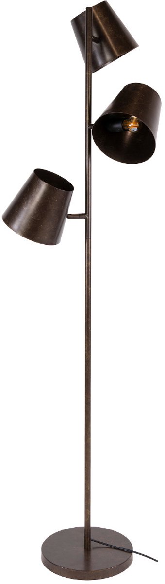 Fraaai - Vloerlamp Kyano 3L - bruin