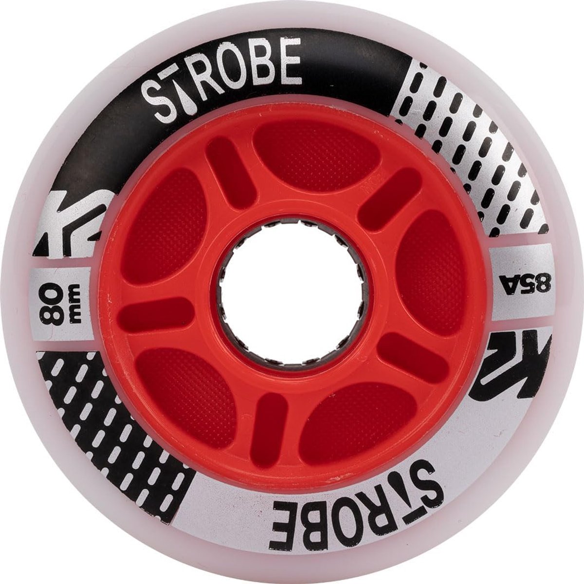 Skate Wielen 80mm Set van 2 Stuks voor Inline Skate