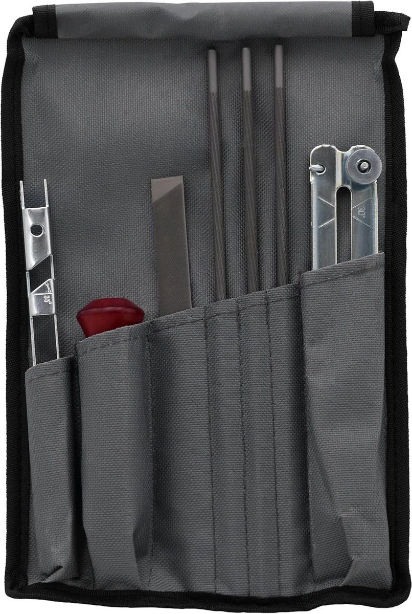 Professionele Vijlset Kettingzaag Slijpkit voor 1/4" 3/8" en .325" Kettingslijper
