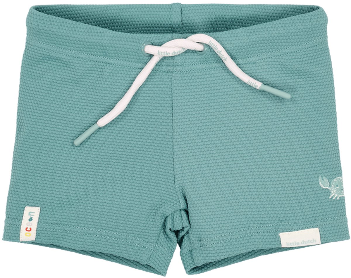 Little Dutch Zwembroek - Ocean Green - Maat 62/68