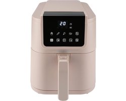 Compacte Keramische Airfryer 5 Liter - PFAS-vrij & Stil - Gezond Frituren in Beige