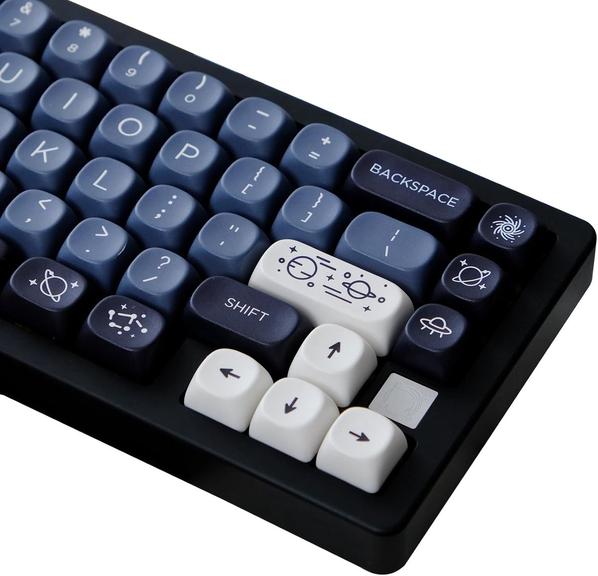 126-Toetsen PBT Keycap Set MOA Profiel Keycaps Set voor ANSI Mechanisch Toetsenbord