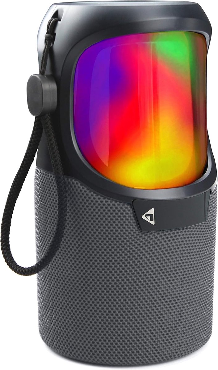Draagbare 360° Bluetooth Speaker met RGB LED Verlichting