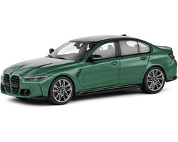Modelauto 1:43 BMW M3 G80 2023 Groen - Gegoten Diecast Voertuig