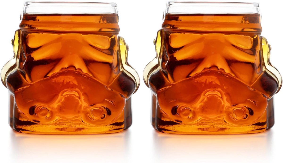 Whiskyglazen Stormtrooper Design Glas Set (2 stuks)