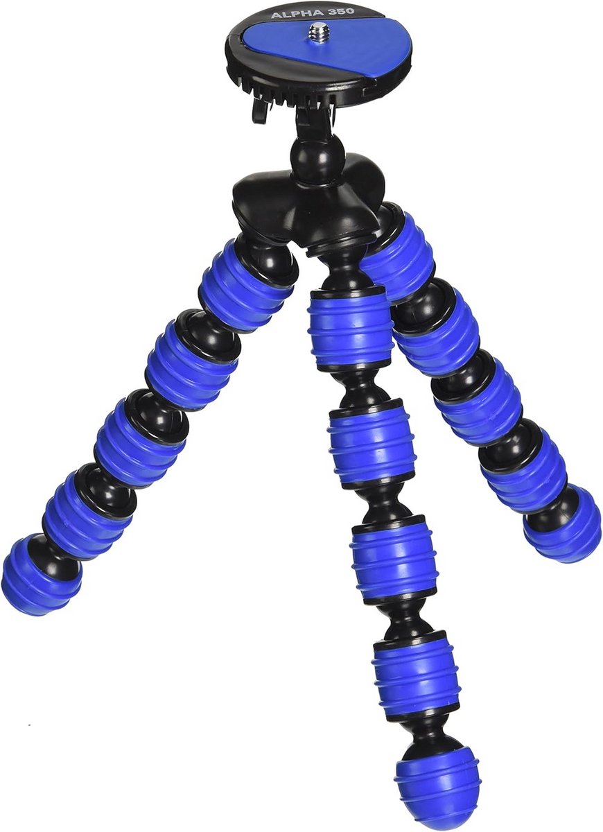 Flexibel Mini Statief voor Camera en Actiecamera - Tafelstatief