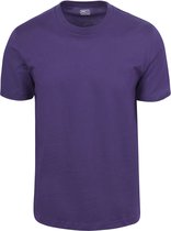 King Essentials The Steve T-Shirt Violet Foncé - Taille S - Homme - T-shirts imprimés