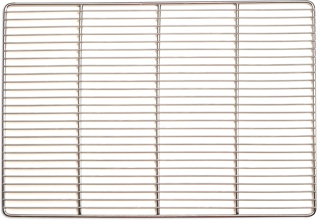 RVS Grillrooster Rechthoekig 50x35 cm - Geschikt voor Diverse BBQ's