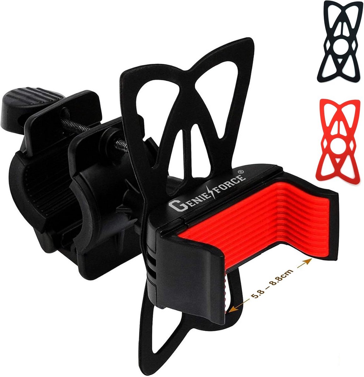 Universele 360° Draaibare Fiets Telefoonhouder Stuur – Waterdicht & Trillingsvrij