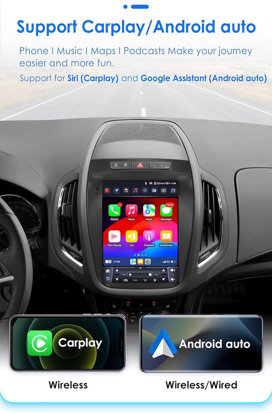 Android 13 Autoradio – Auto Multimedia Systeem – Navigatie Radio ...
