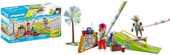 PLAYMOBIL Color Skatepark - 71515