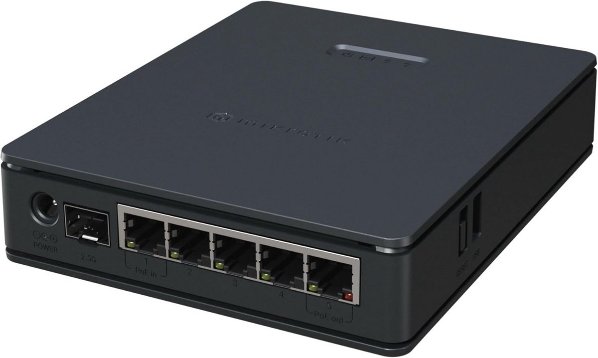 Dual-Band WiFi 6 Access Point met 5 Gigabit Poorten en 2.5G SFP