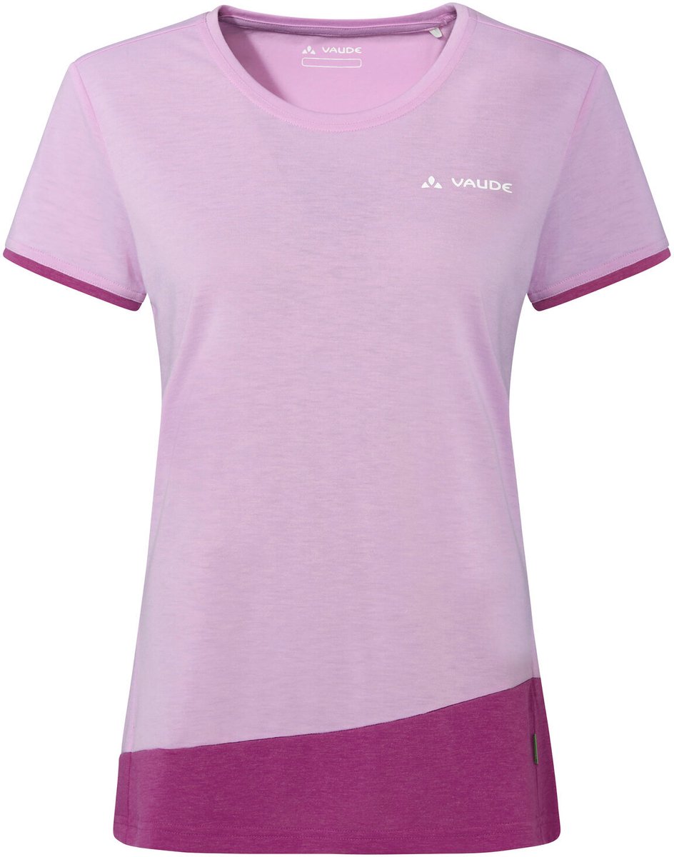 VAUDE Sveit Shirt Functioneel Shirt Dames Outdoor Sport T-Shirt Regular fit Raspberry
