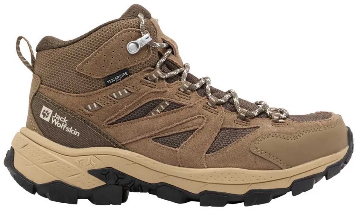 Jack Wolfskin Vojo Tour Texapore Mid Wandelschoenen Bruin EU 37 1/2 Vrouw