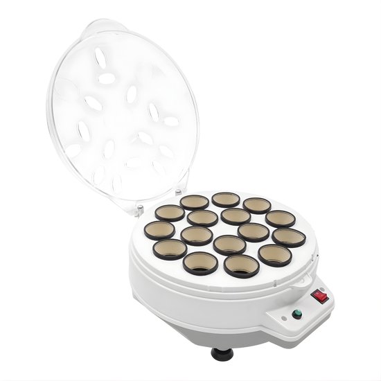 Automatische Biljartballen reiniger - Poetsmachine - Voor Biljart & Pooltafels - Elektrische Polijstmachine - Wit