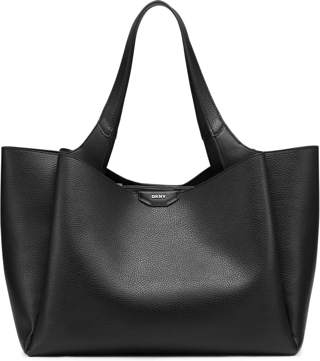 Dames Shopper Tas Zwart/Zilver Casual