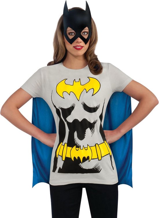 Batgirl Kostuum Cape Masker en Rok voor Dames