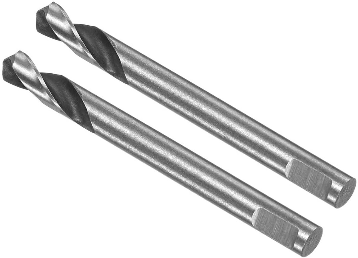 Set van 2 HSS Spiraalboren 5mm - Voor Metaal, Hout en Kunststof