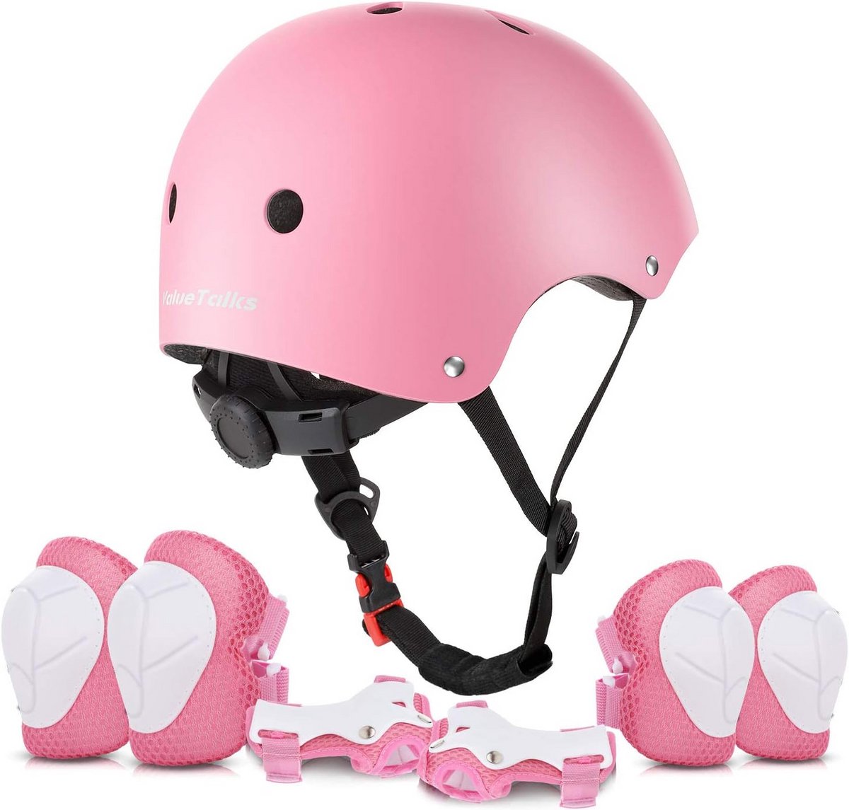 Kinder Onbeweeglijke Beschermingsset met Helm voor Skaten en Fietsen