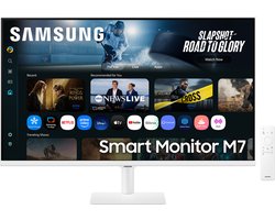 Samsung Smart M7 LS32FM703 - 4K - VA-paneel - 32 inch - wit
