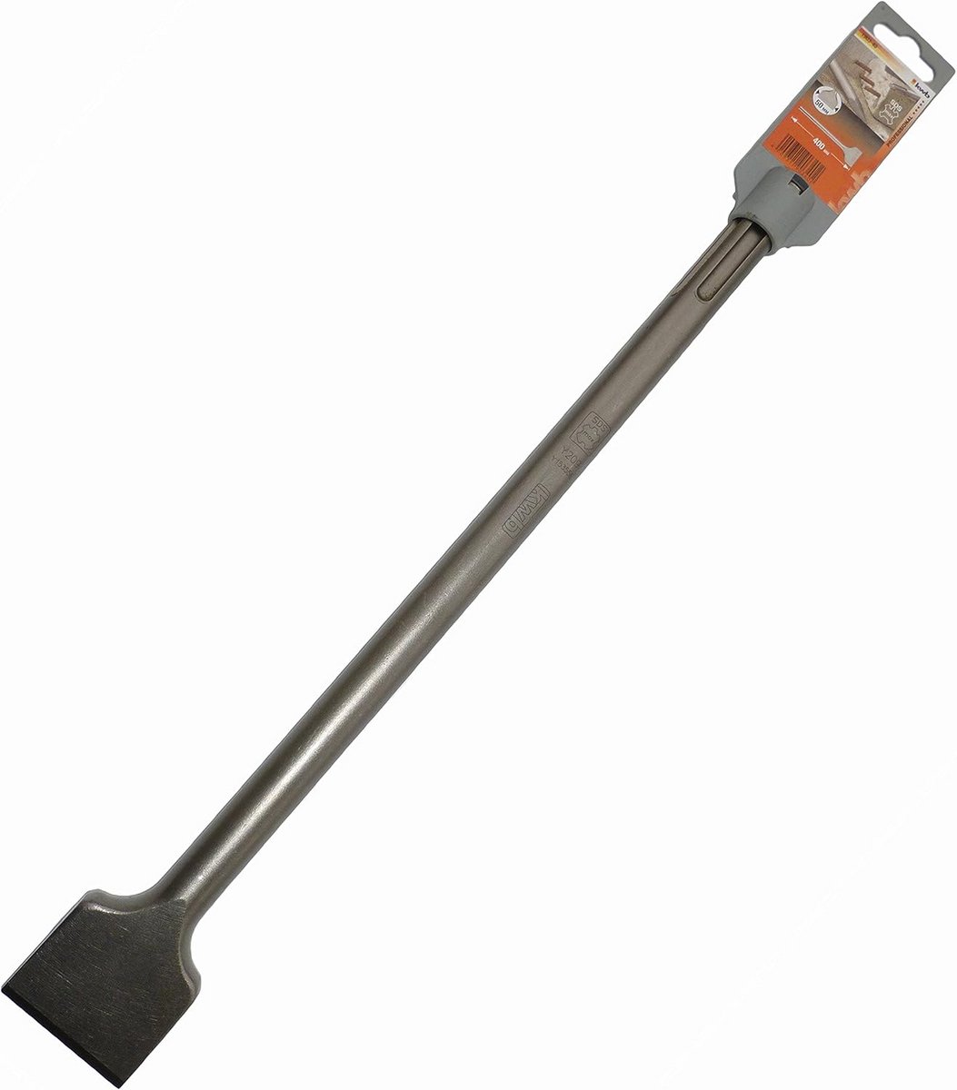 SDS Max Platte Beitel 400 mm met Versterkte Snijkant voor Sloopwerk