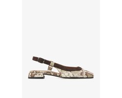 VIA VAI Julie Xena Slingbacks Dames - Leer - Groen - Maat 39