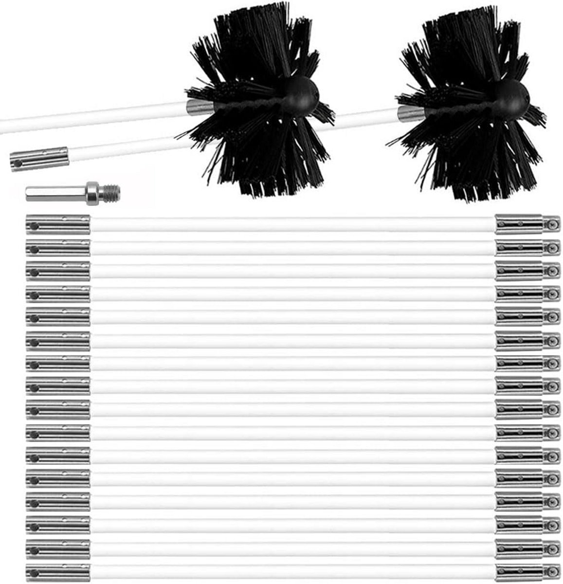 Schoorsteenveegset - Schoorsteenveger - Schoorsteenborstel - Schoorsteen