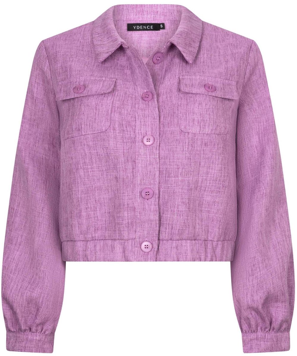 Ydence Jacket Jinte Jassen Dames - Zomerjas - Lila - Maat S
