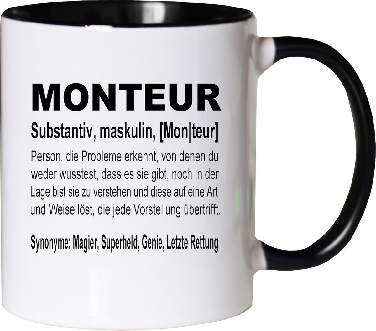 Grappige Koffiemok voor Monteurs - Uniek Cadeau voor Werk of Beroep
