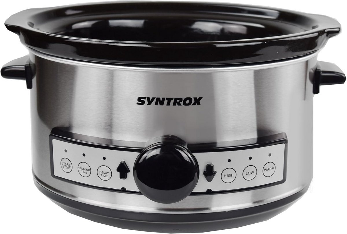 Digitale Slowcooker 3,5 Liter met Timer en Warmhoudfunctie – foto 4