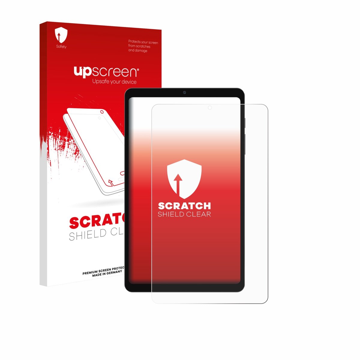 upscreen - Screenprotector voor Blackview Link 2 8.68" - Folie Beschermfolie transparant
