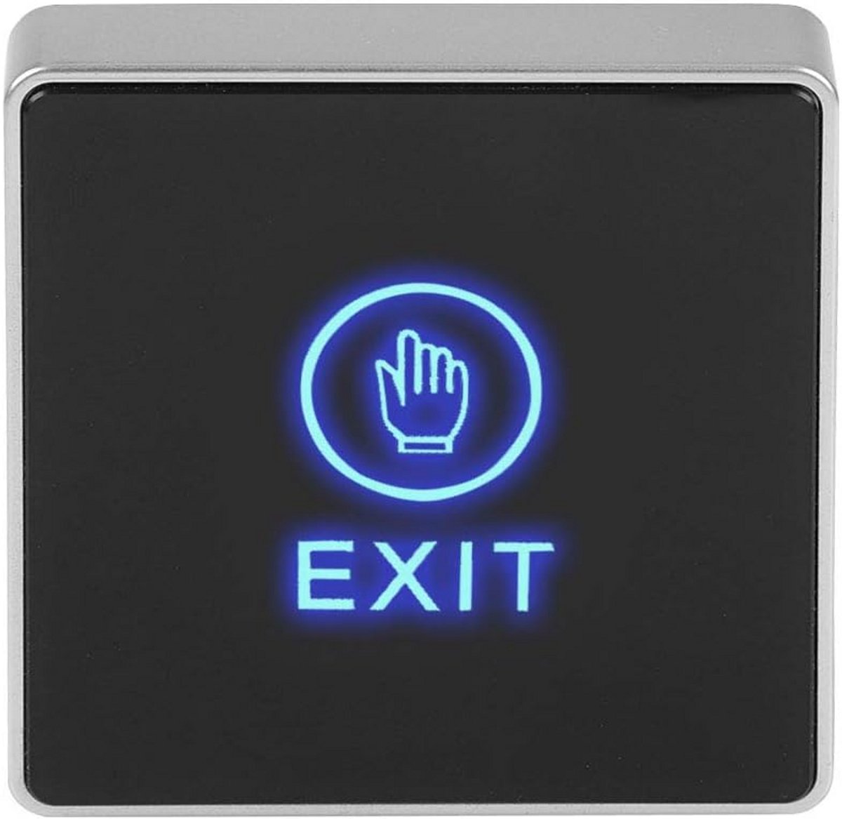 Deur Touch Exit Release Knop met Blauw Indicatorlicht voor Toegangscontrolesysteem