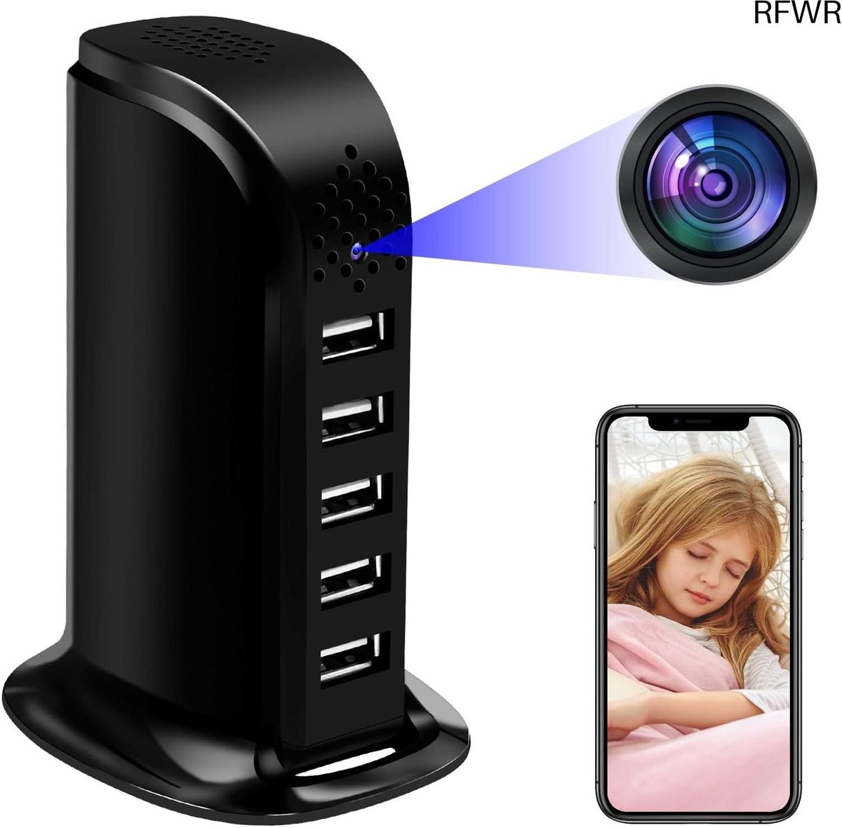 Verborgen Camera - Spy Camera - Spionage - Wifi