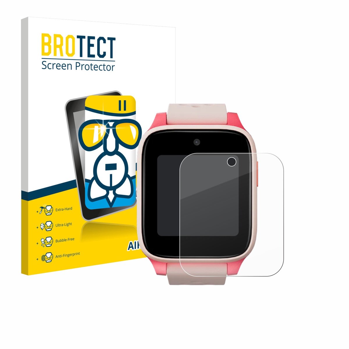 Screenprotector voor TCL Movetime Kids Watch MT46 Beschermglas transparant