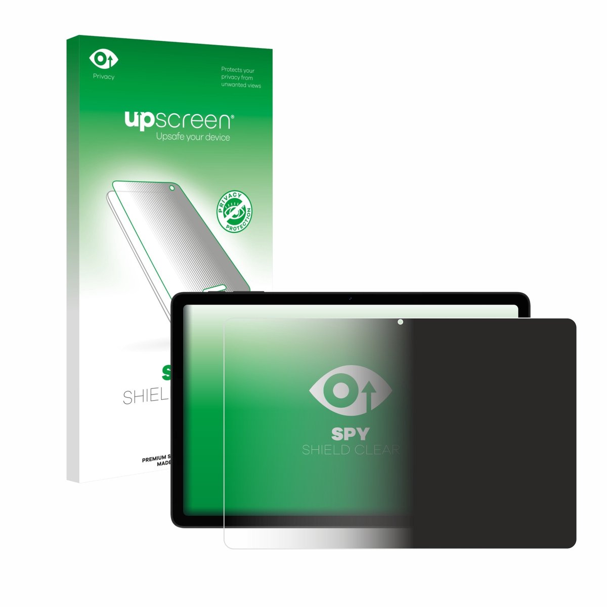 upscreen - privacy screenprotector voor Doogee Tab A9+ - Folie Beschermfolie Blauwlichtfilter