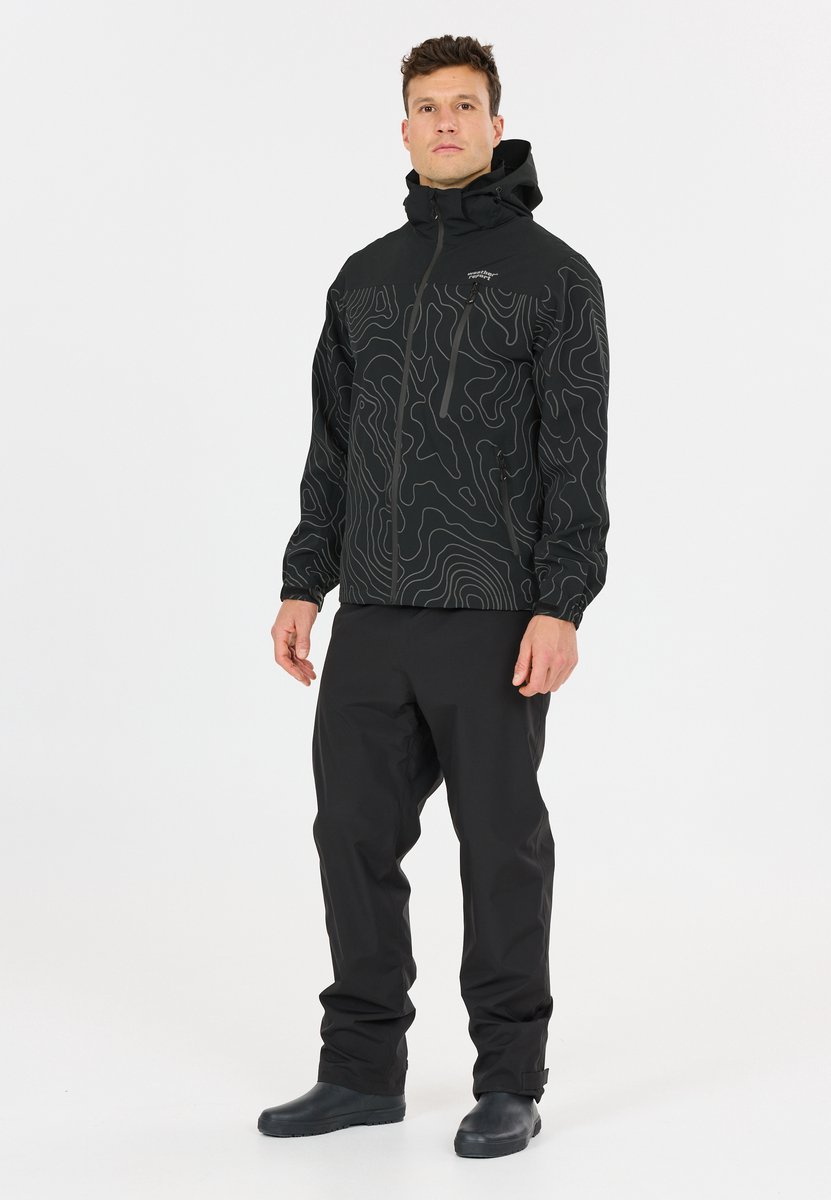 Weather Report Regenjacke Delton Zwart