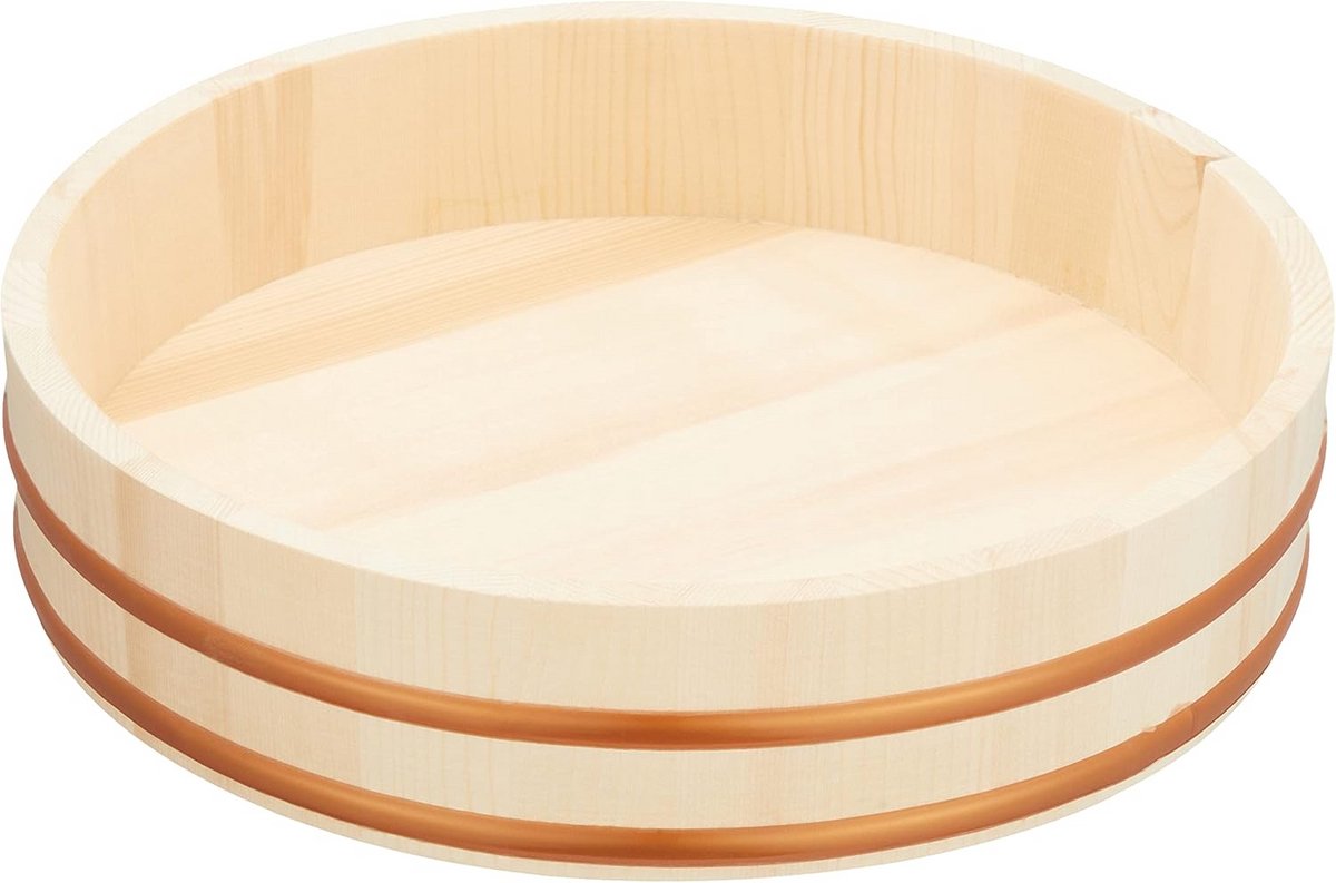 Houten Hangiri voor Sushi - 33 cm