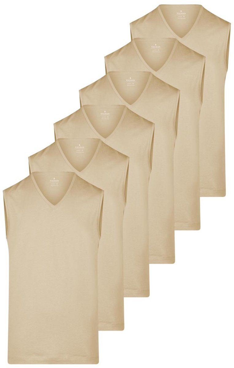RAGMAN Heren onderhemd 6 pack Basic
