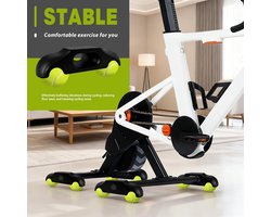 Slimme Fietstrainer Indoor met 4 Adapters en 8 Tennisrackets