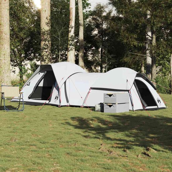 vidaXL Kampeertent - 5 Personen - Wit - Waterdicht van Vidaxl — afbeelding 3