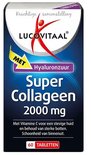 Lucovitaal Super Collageen 2000 mg tabletten met hyaluronzuur. Doos met 60 tabletten.