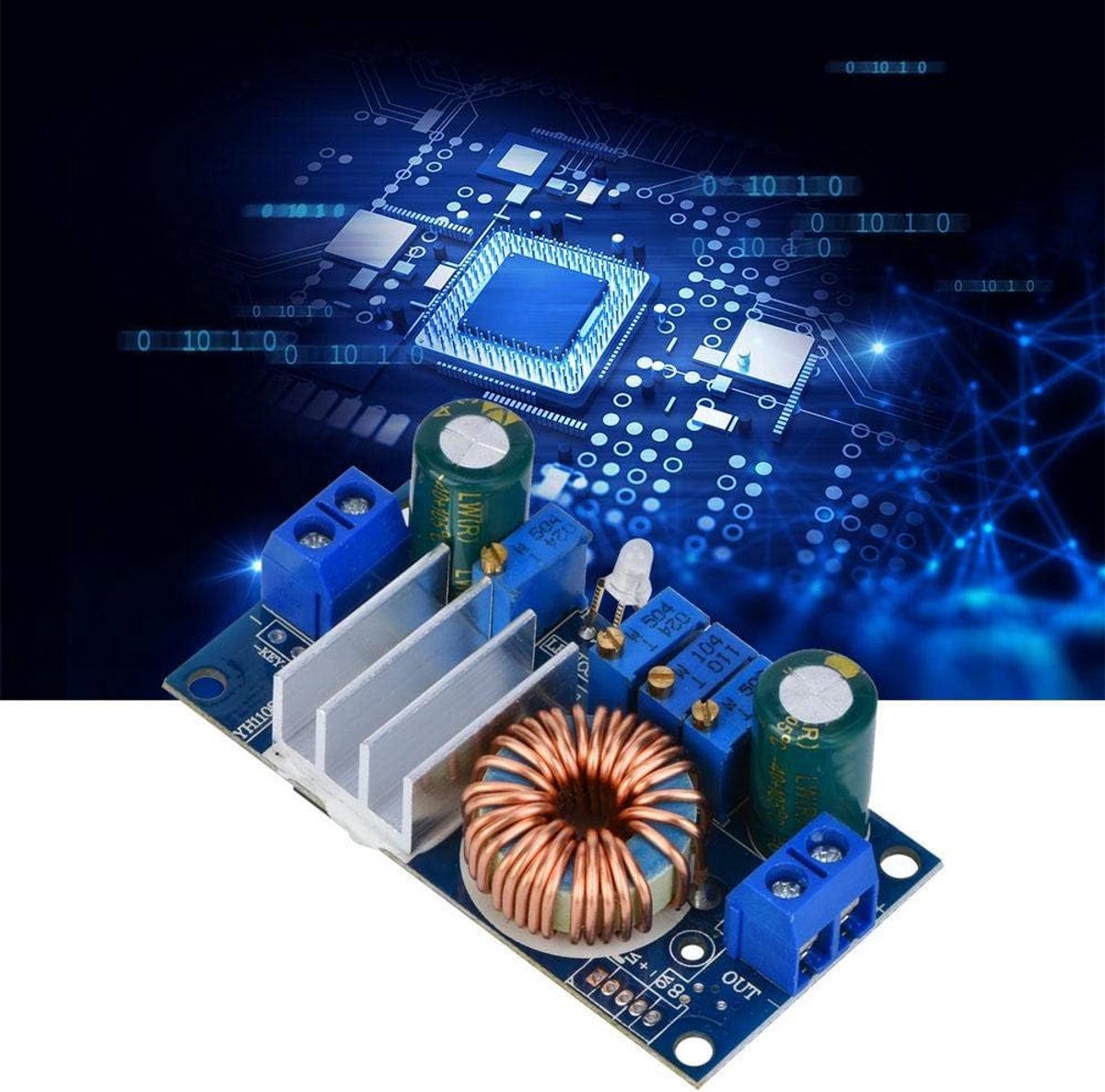 MPPT Zonnepaneel Laadmodule 5A met Spanningsregeling en Laadindicator