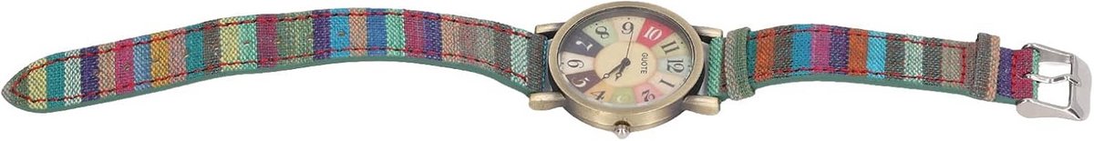 Bohemian Stijl Dames Horloge Multicolor PU Leer Band voor Feestjes