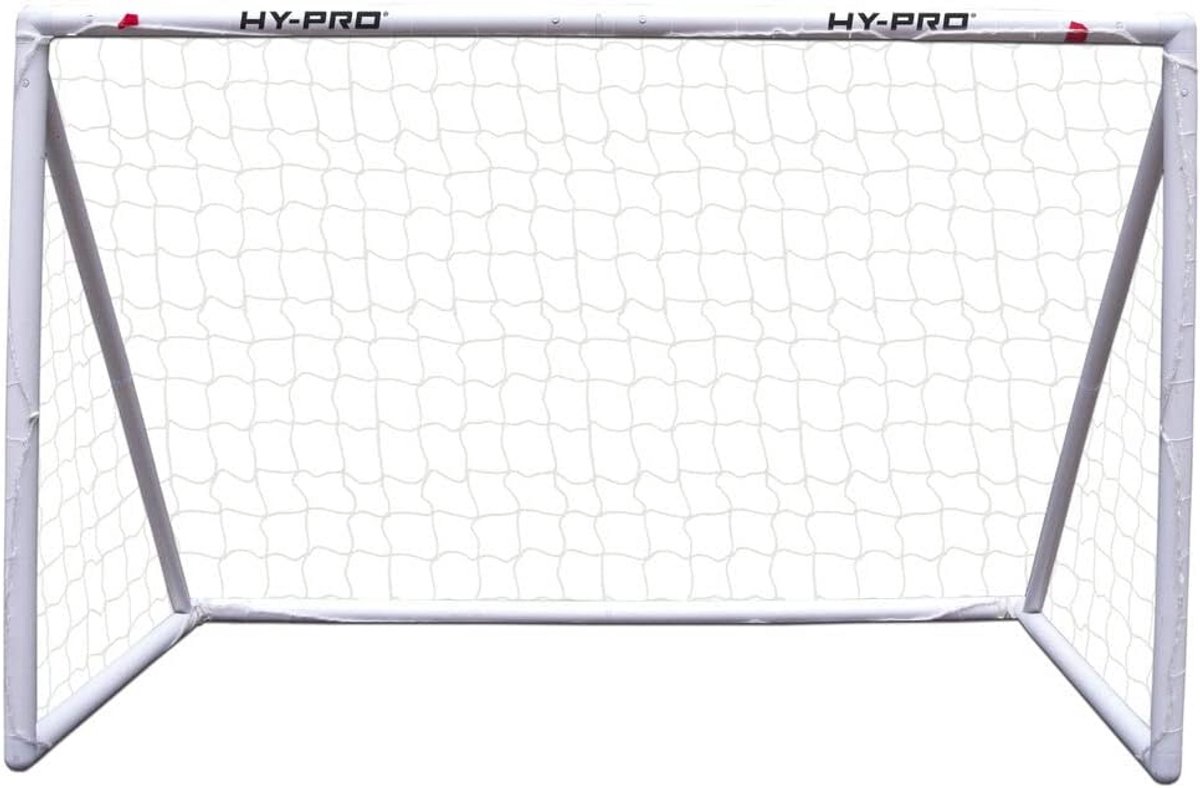 Voetbaldoel 180x120cm - Stevig PVC Voetbaldoel met Stokken en Grondpennen