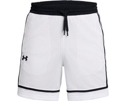 Under Armour Baselinche Pro Mesh Korte Broek Wit M Man