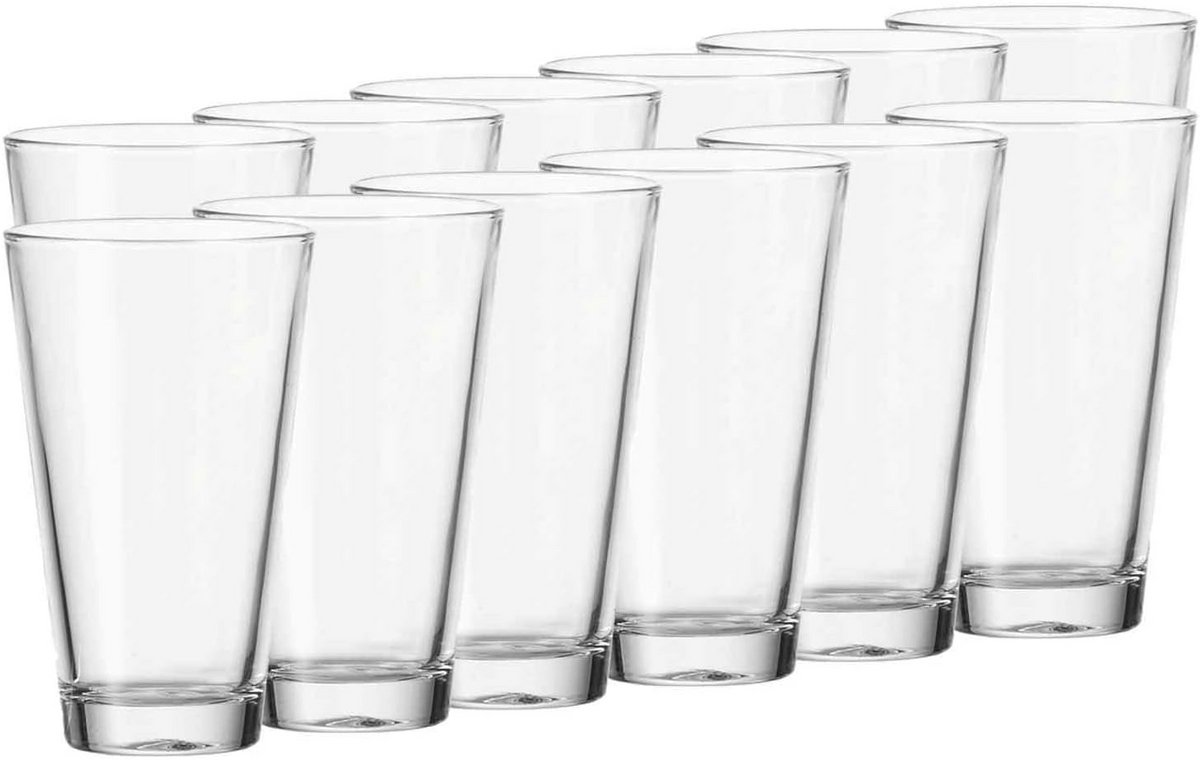 Set van 12 Drinkglazen 300 ml Vaatwasmachinebestendig