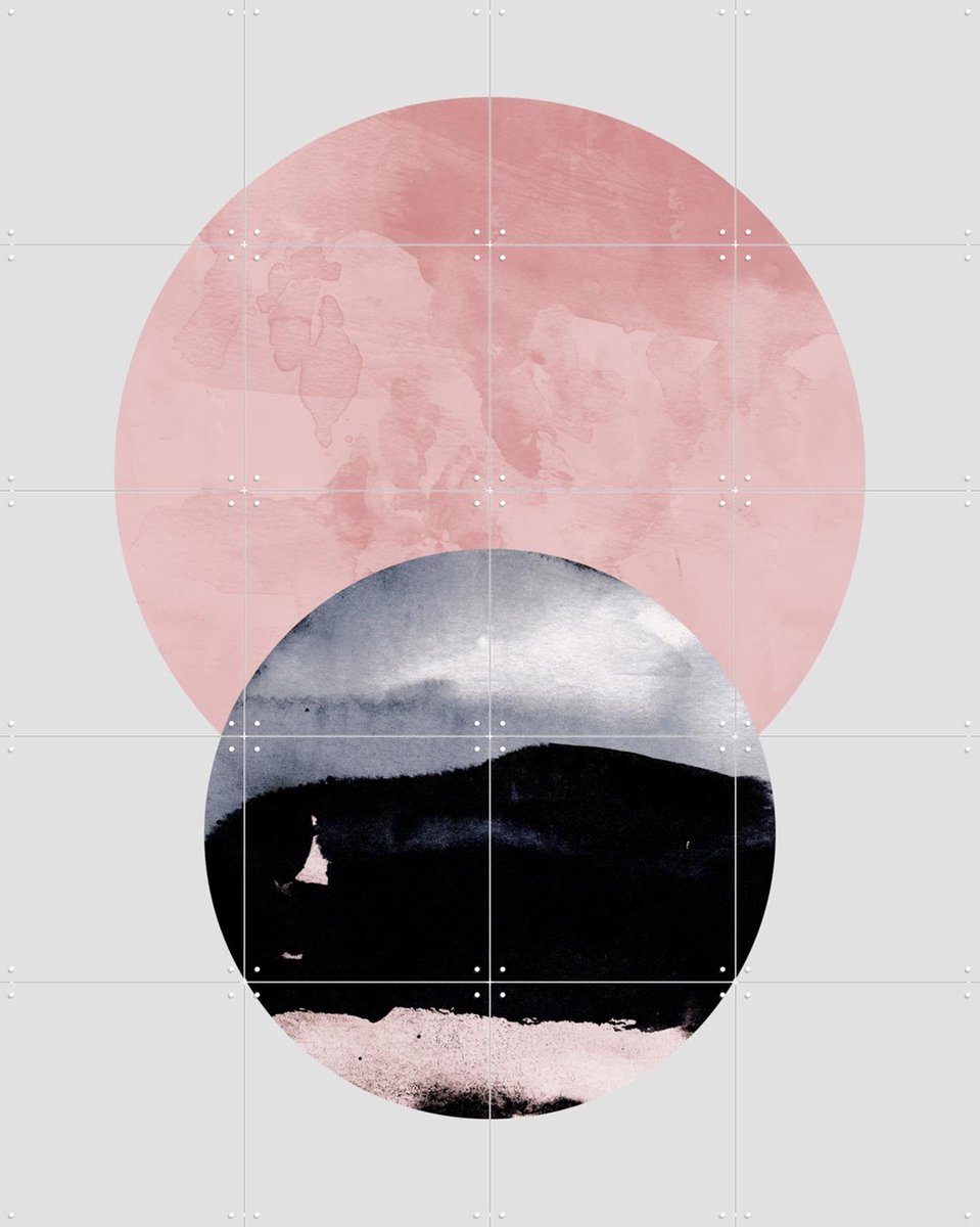 IXXI Minimalism 31, Mareike Böhmer - 80 x 100 cm - Gratis ophangtool - Grote wanddecoratie en posters - Grafisch Ontwerp, Minimalisme, Abstract
