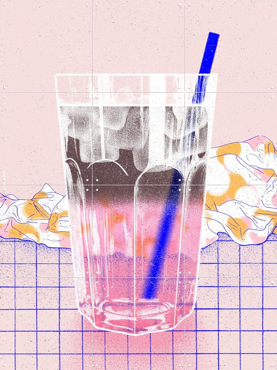 IXXI Tonic Espresso, Ada Jarzebowska & Various - 60 x 80 cm - Gratis ophangtool - Grote wanddecoratie en posters