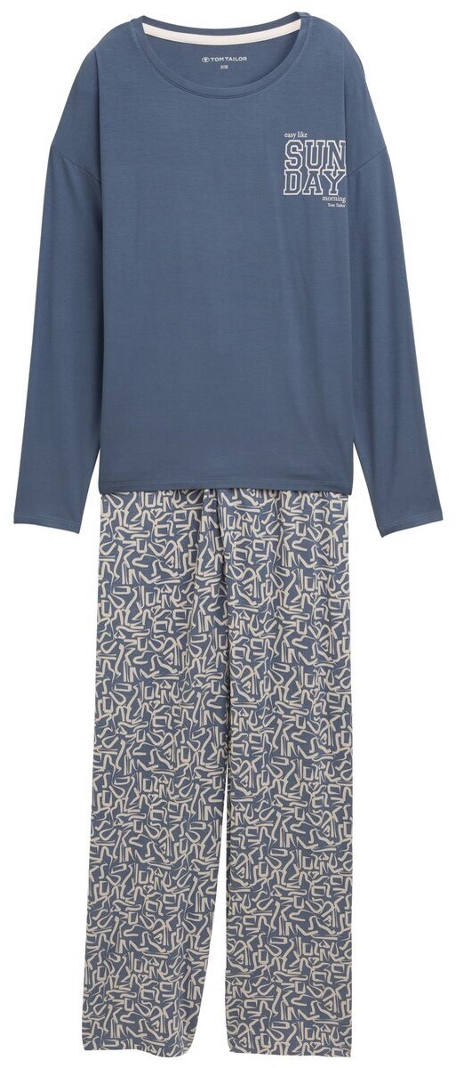 Tom Tailor Pyjamaset met all-over print - blue-medium-allover